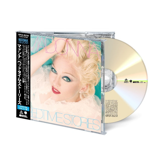 Madonna Bedtime Stories edición japonesa en CD con obi strip