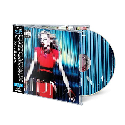 Madonna MDNA edición japonesa en CD con obi strip