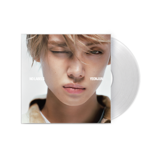YEONJUN – NO LABELS en vinilo transparente con postales