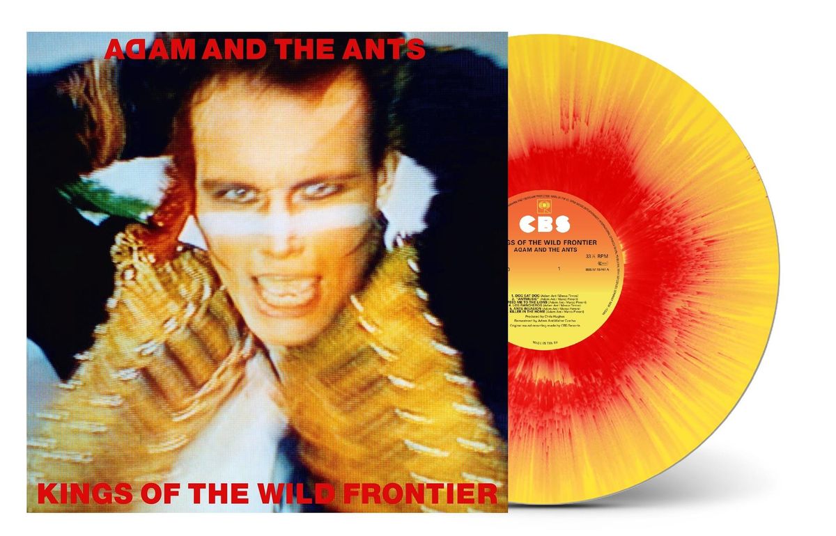 Adam and the Ants - Kings of the Wild Frontier · Vinilo Sunburst Splatter (NAD 2026)