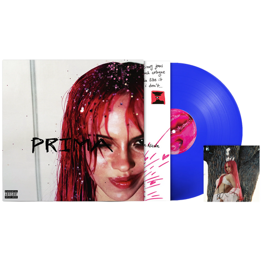 ADÉLA - PRIMA · Vinilo Electric Blue Firmado