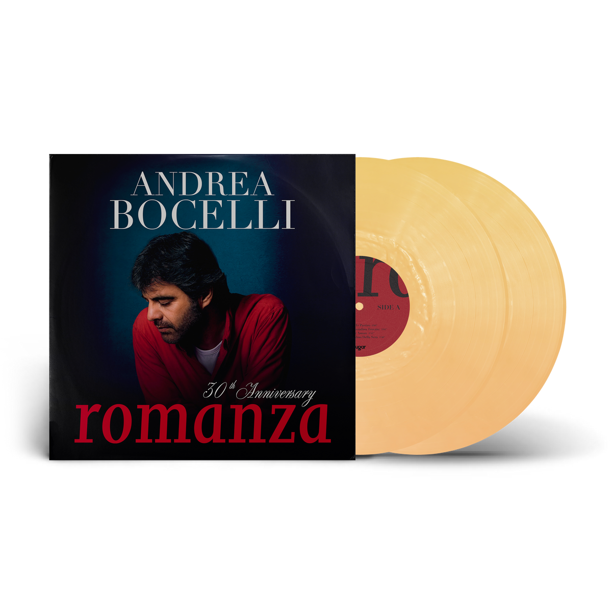 Andrea Bocelli - Romanza 30th Anniversary Deluxe - vinilo dorado 2LP