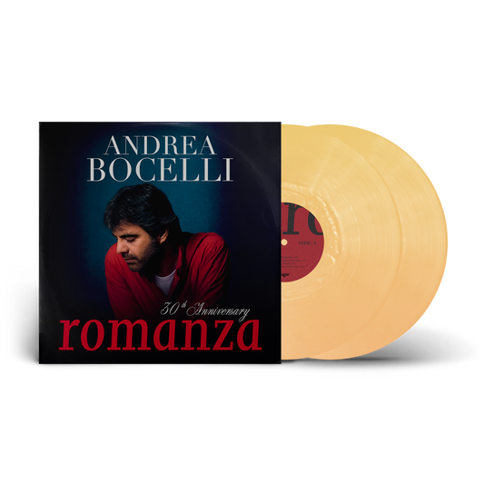 Andrea Bocelli - Romanza 30th Anniversary Deluxe - vinilo dorado 2LP