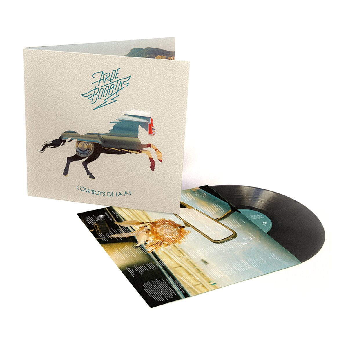 Arde Bogotá – Cowboys de la A3 · Vinilo Negro LP