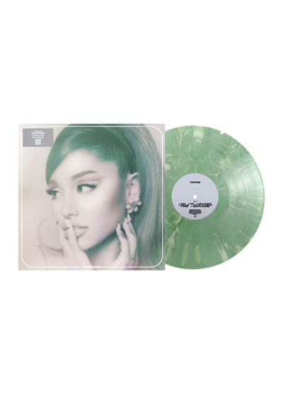 Ariana Grande – Positions · Vinilo Menta Marmoleado (RESERVA – se envía el 27/08)