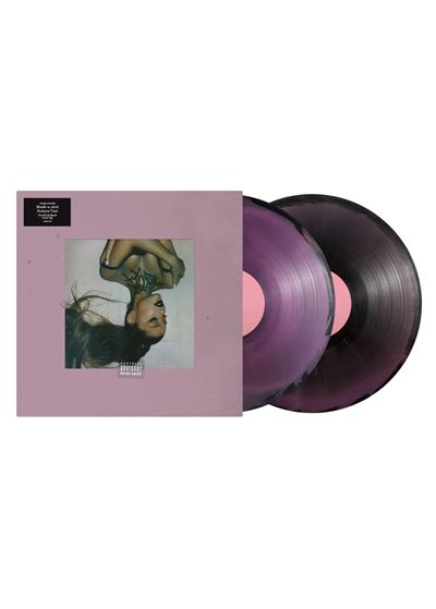 Ariana Grande – thank u, next · Vinilo 2LP Orquidea y Negro (RESERVA – se envía el 27/08)