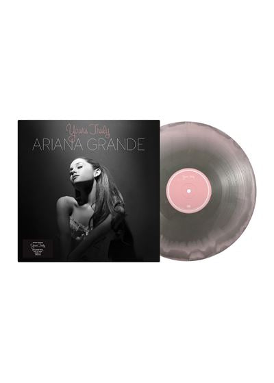 Ariana Grande – Yours Truly · Vinilo Rosa/Gris (RESERVA – se envía el 27/08)