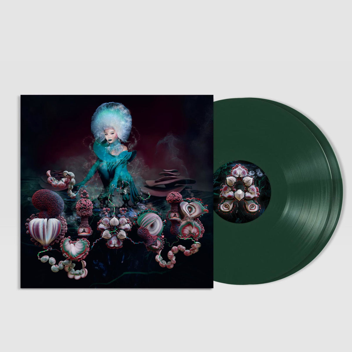 Björk – Fossora · Vinilo Verde Oscuro Indie Exclusive 2LP