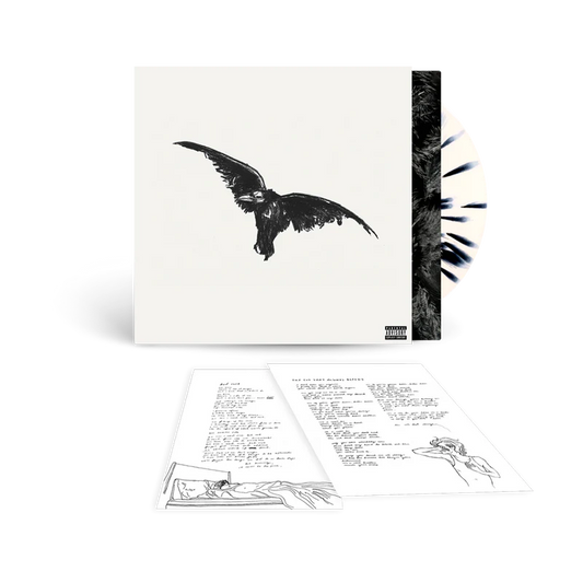 Conan Gray – Kid Krow, Decomposed 5 Year Anniversary en vinilo crema con salpicaduras negras