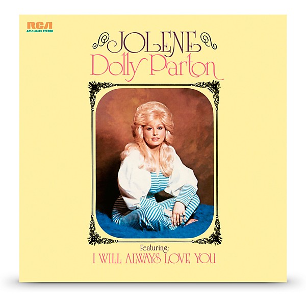 Portada de Dolly Parton – Jolene, vinilo negro LP