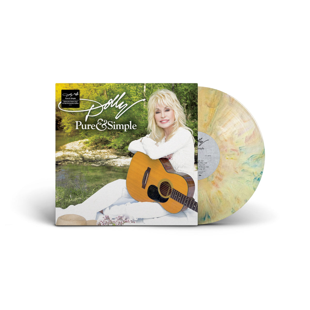 Dolly Parton - Pure & Simple 10th Anniversary - vinilo Watercolor Dream