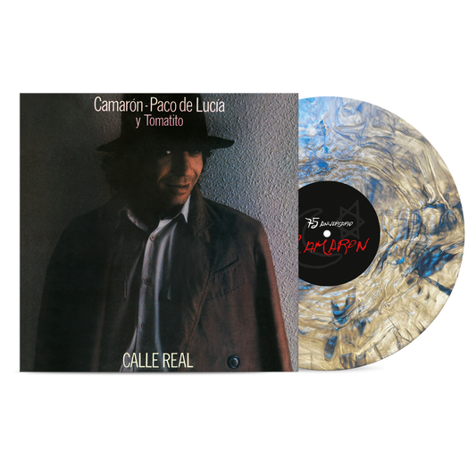 Camarón de la Isla – Calle Real (75.º Aniversario), Vinilo Iridiscent Blue LP