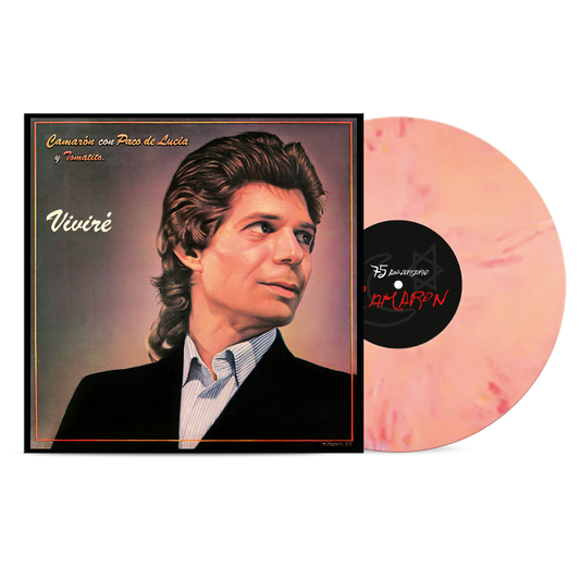 Camarón de la Isla – Viviré (75.º Aniversario), Vinilo Sangría LP