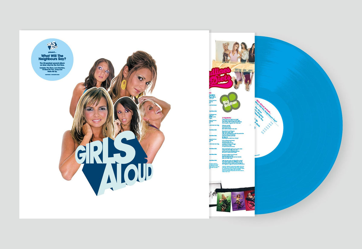 Girls Aloud - What Will The Neighbours Say? 20 Aniversario - vinilo azul cielo