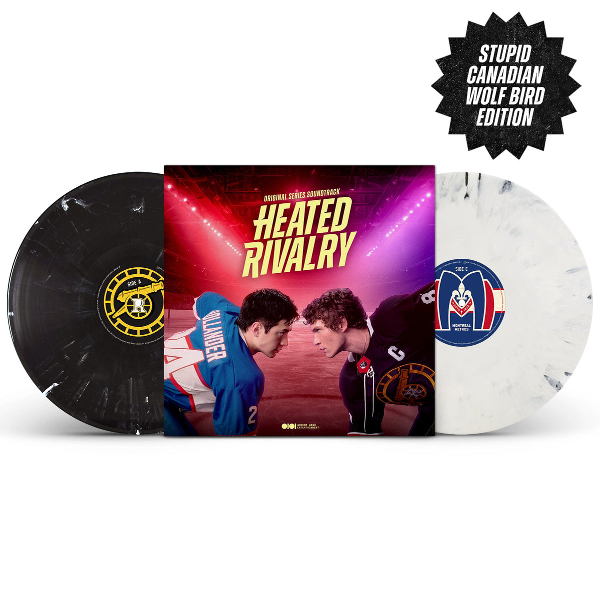 Various Artists – Heated Rivalry (Original Series Soundtrack) · Vinilo Stupid Canadian Wolf Bird 2LP (RESERVA – se envía el 20/11)