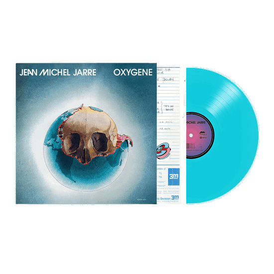 Jean-Michel Jarre – Oxygène (50th Anniversary Remastered Edition) · Vinilo Transparent Turquoise LP (RESERVA – se envía a partir del 20/11)