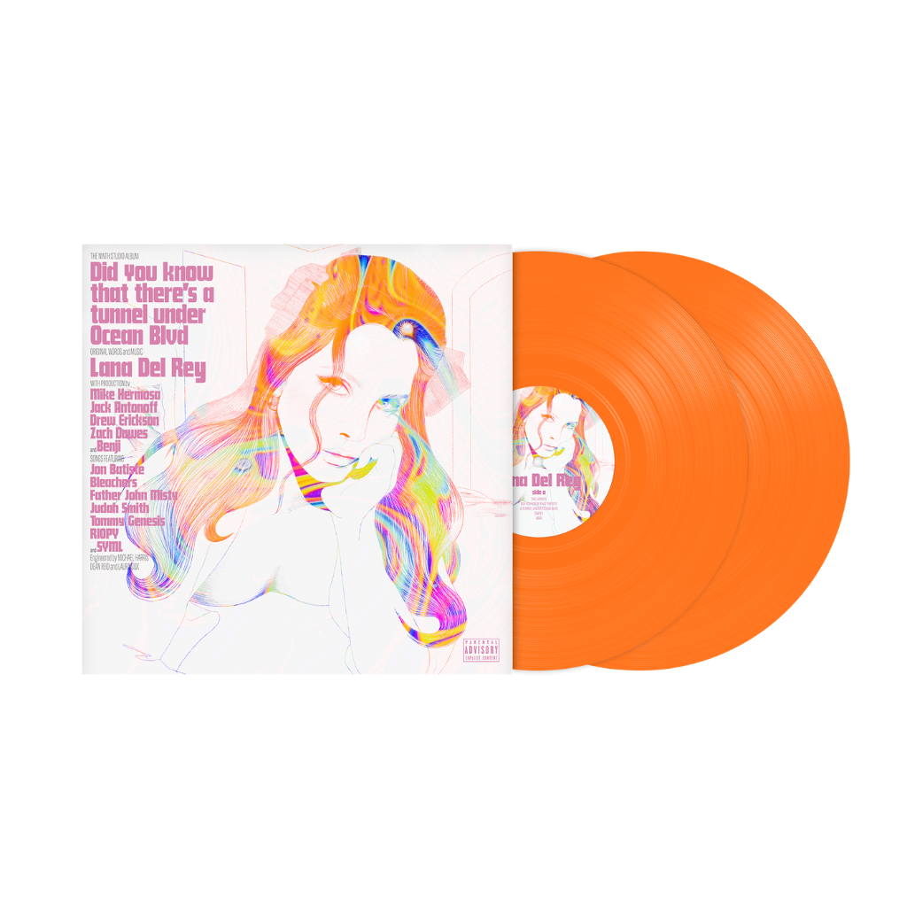 Lana Del Rey - Did You Know That There's A Tunnel Under Ocean Blvd - Vinilo Naranja Festival Edition 2LP