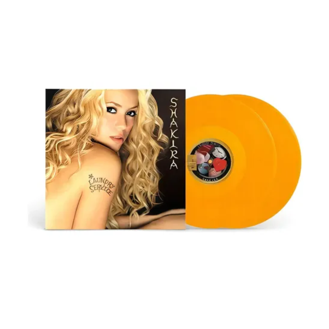 Shakira – Laundry Service en vinilo amarillo opaco 2LP