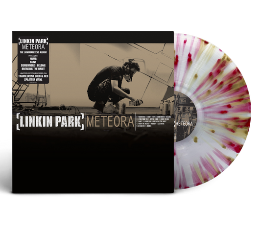 Linkin Park – Meteora · Vinilo Gold & Red Splatter LP