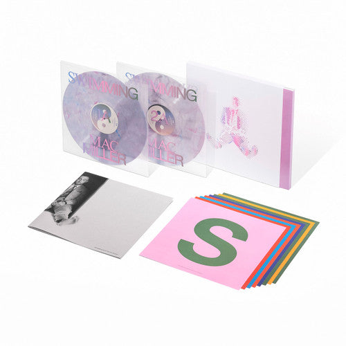 Mac Miller - Swimming 5th Anniversary - Vinilo Clear Blue Pink 2LP