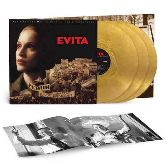Madonna – Evita · Vinilo Gold Nugget 3LP edición limitada