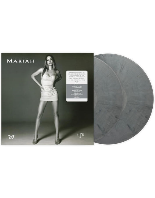 Mariah Carey - #1's - Vinilo Silver & Black Swirl 2LP