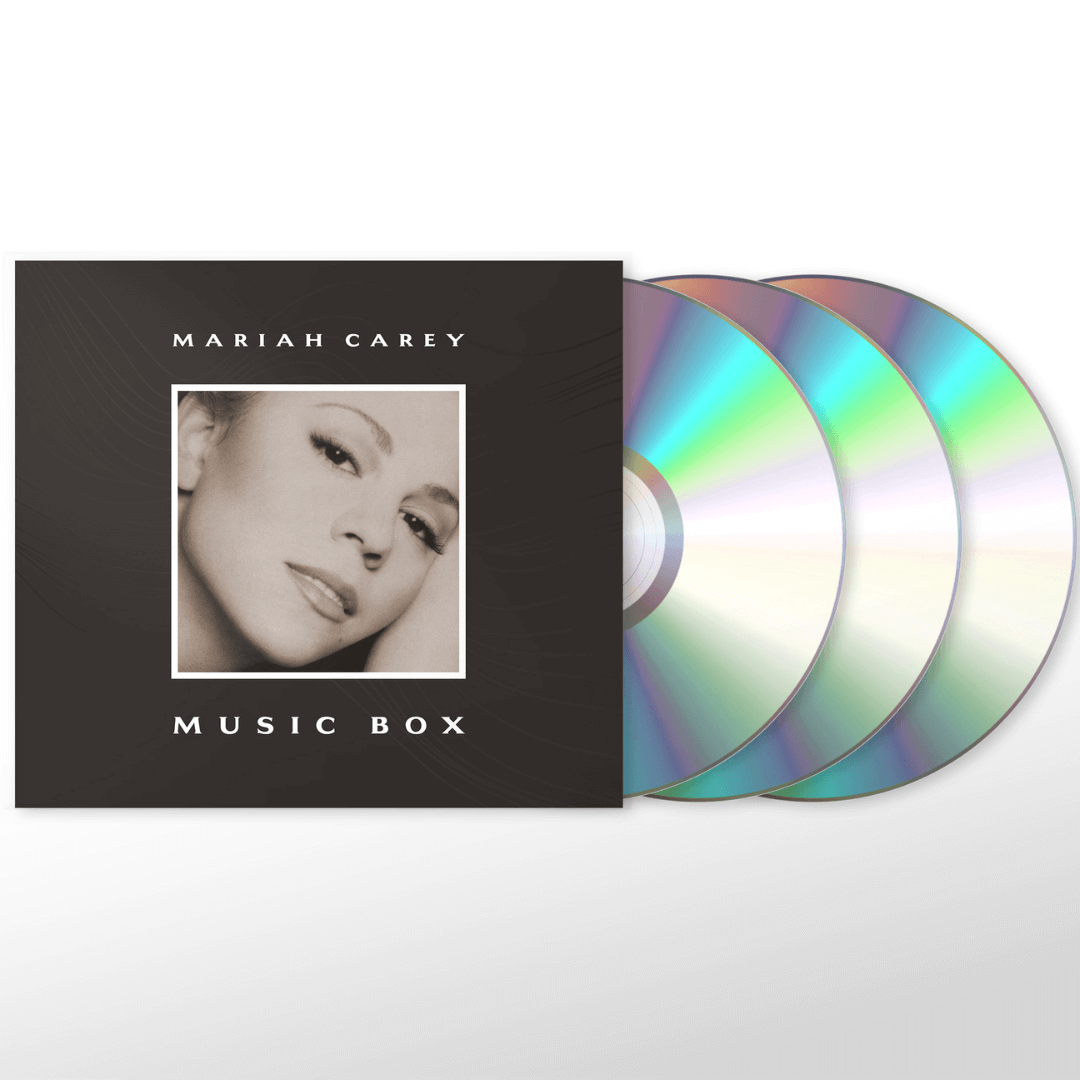 Mariah Carey Music Box 30 aniversario edición 3CD con los tres compact discs