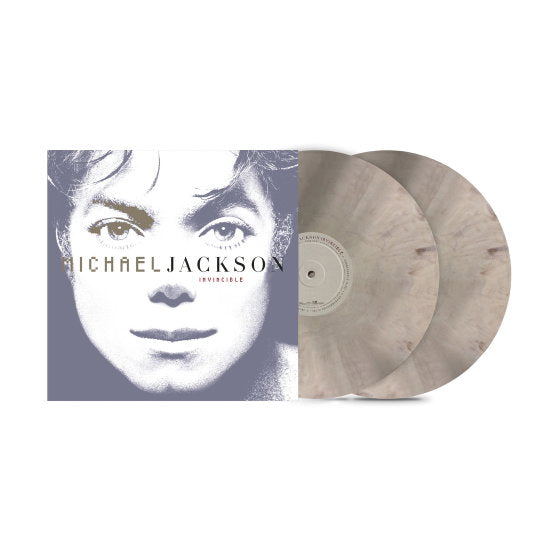 Michael Jackson - Invincible · Vinilo Stone Grey Marble NAD 2026
