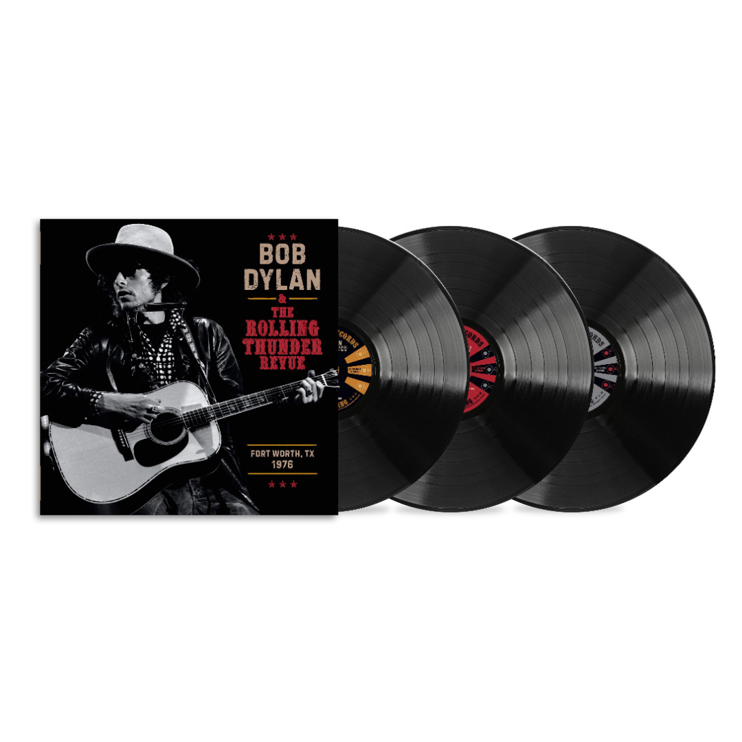 Bob Dylan – The Rolling Thunder Revue 1976: Fort Worth, Texas, May 16th · Vinilo Negro 3LP