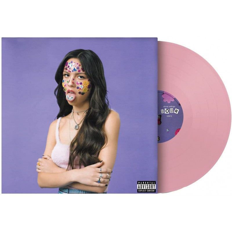 Olivia Rodrigo – Sour vinilo rosa claro LP