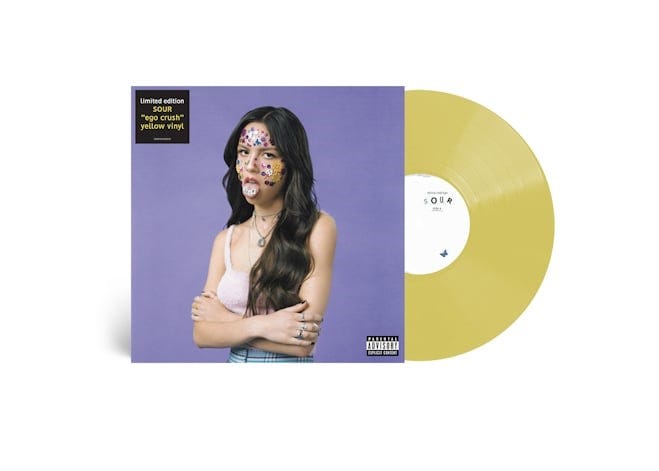 Olivia Rodrigo – SOUR · Vinilo Ego Crush Yellow LP