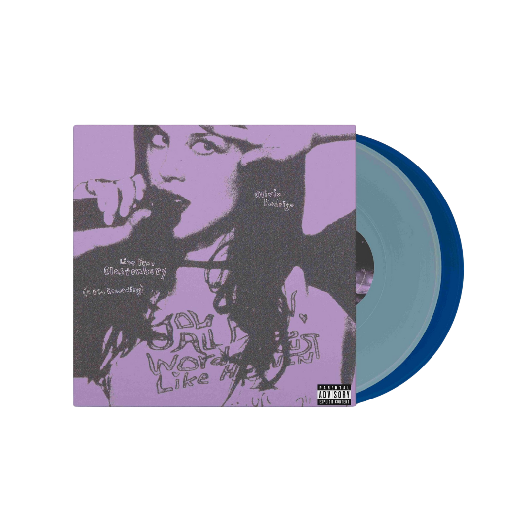 Olivia Rodrigo - Live From Glastonbury (A BBC Recording) - Light Blue & Cobald Vinyl (PREORDER ships starting 05/12/2026)