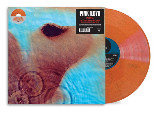 Pink Floyd - Meddle · Vinilo Naranja Marble NAD 2026