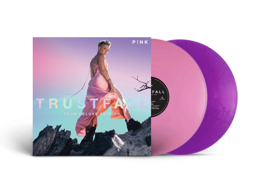 P!nk – TRUSTFALL (Tour Deluxe Edition) · Vinilo Rosa y Púrpura 2LP
