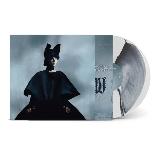Pomme – La Forteresse · Vinilo Black Inkplosion blanco con póster