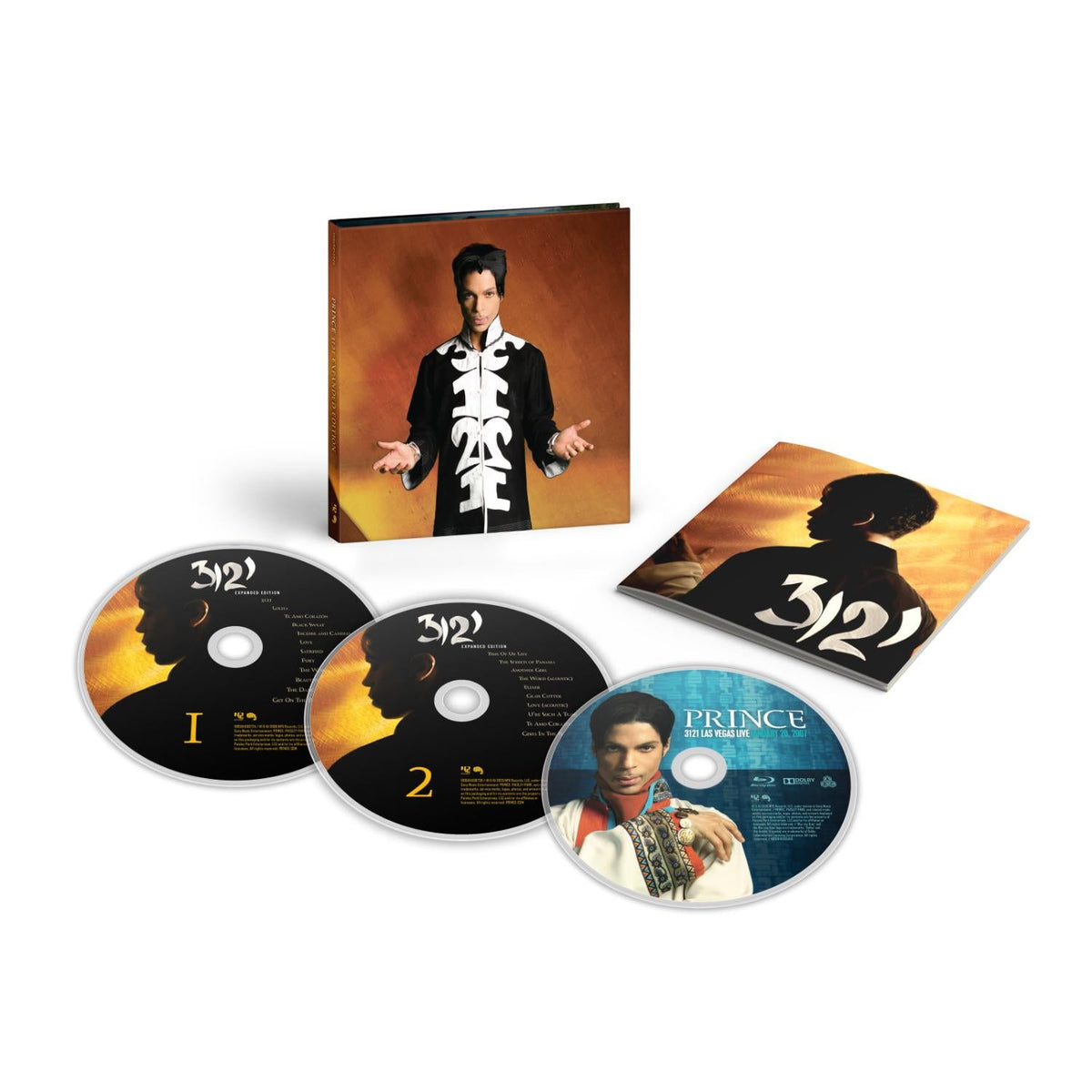 Prince 3121 Expanded Edition: portada, 2 CD y Blu-ray oficial