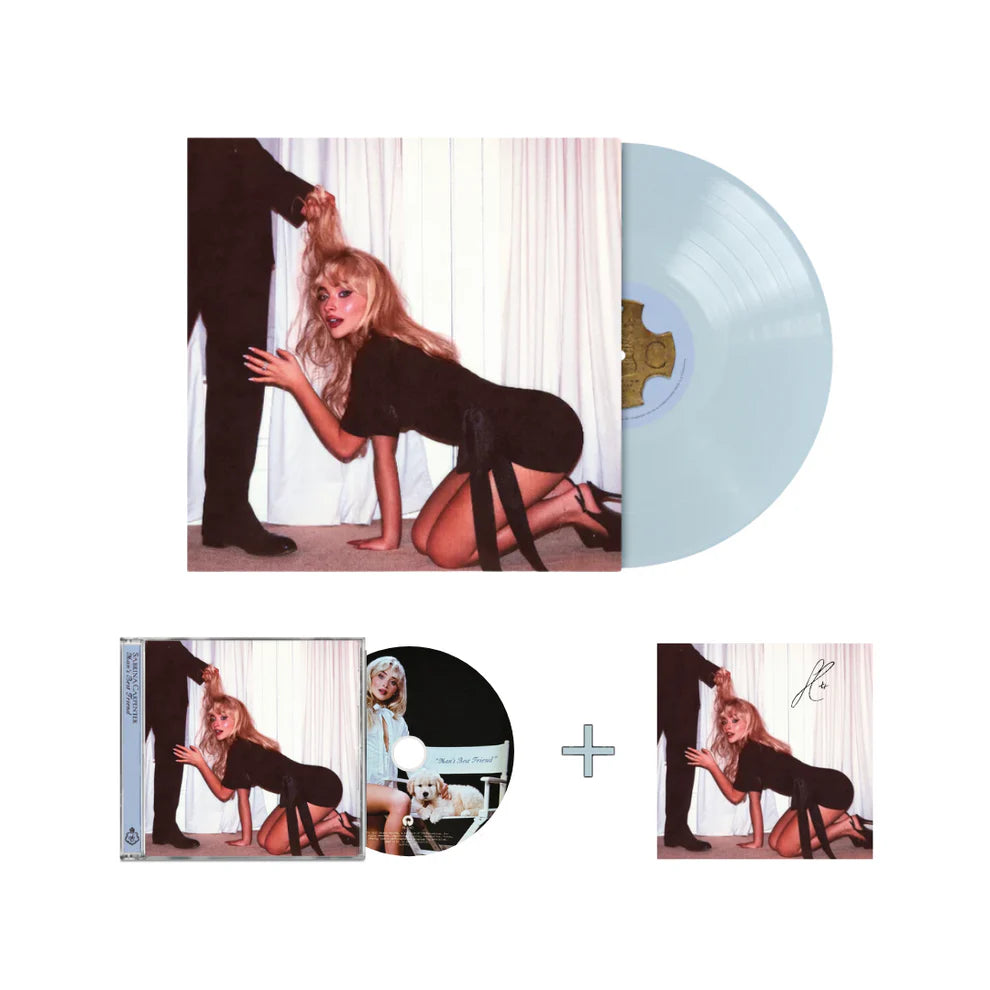 Sabrina Carpenter – Man's Best Friend [Limited Blue Opaque Vinyl LP + CD + Signed Artcard]