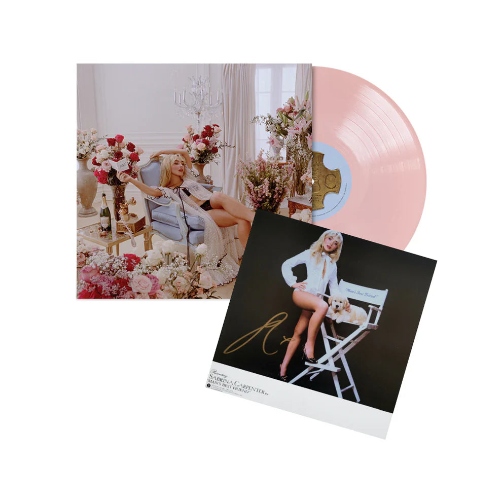 Sabrina Carpenter – Man's Best Friend [Limited Pink Vinyl LP +  Signed Print]
