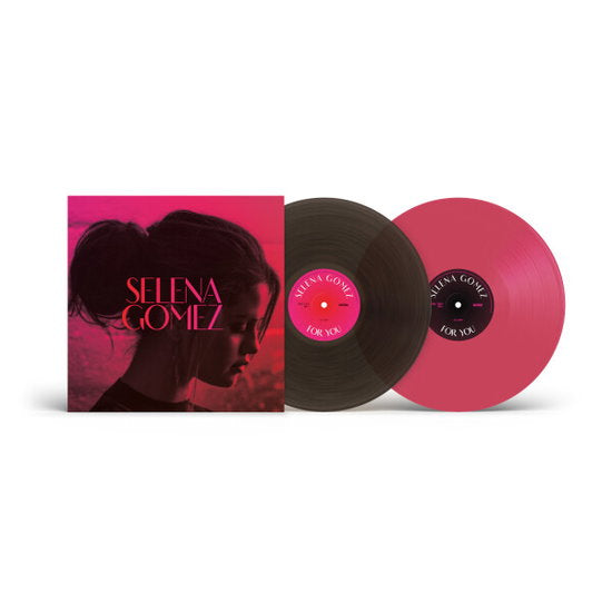 Selena Gomez – For You · Vinilo Pink & Black Ice 140 g 2LP (RESERVA – se envía a partir del 20/11)