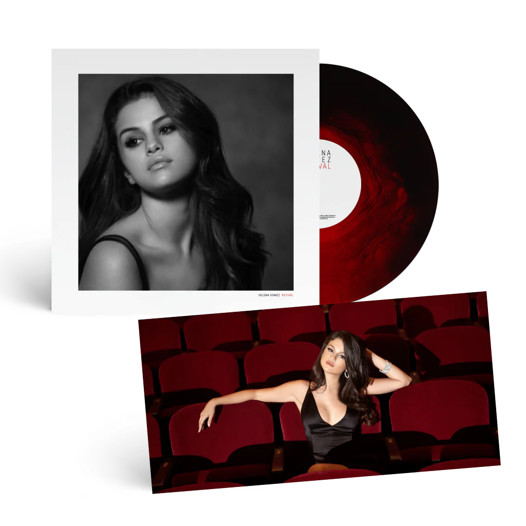 Selena Gomez – Revival 10th Anniversary - Vinilo Red & Black Marbled