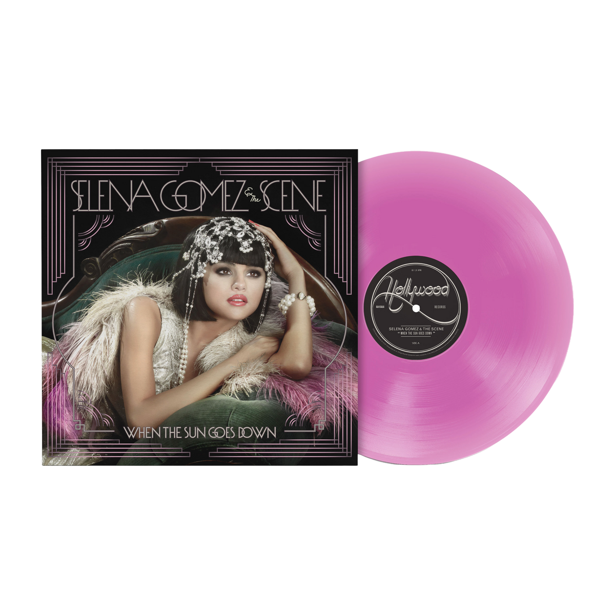 Selena Gomez & The Scene – When the Sun Goes Down (15th Anniversary) · Vinilo Violet LP
