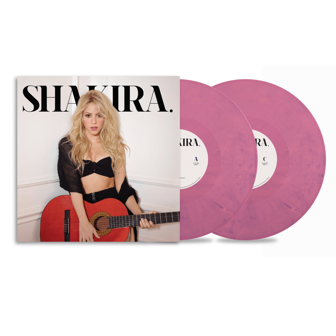 Shakira – Shakira en vinilo rosa marmoleado 2LP