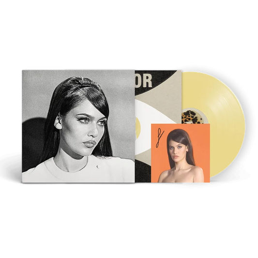 Sienna Spiro – Visitor (Deluxe Unplugged), vinilo amarillo exclusivo y tarjeta artística firmada