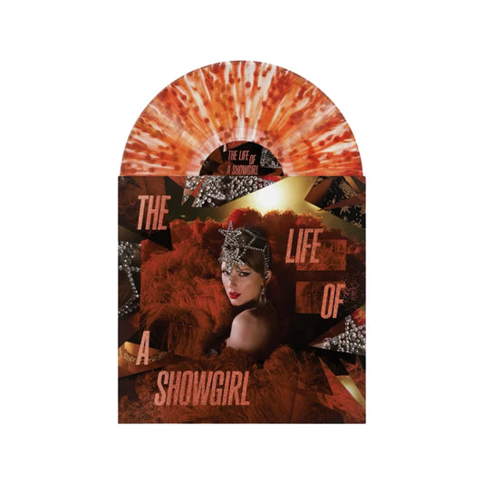 Taylor Swift - The Life Of A Showgirl - Red Lipstick And Lace Transparent Vinyl (The Tiny Bubbles In Champagne Edition)