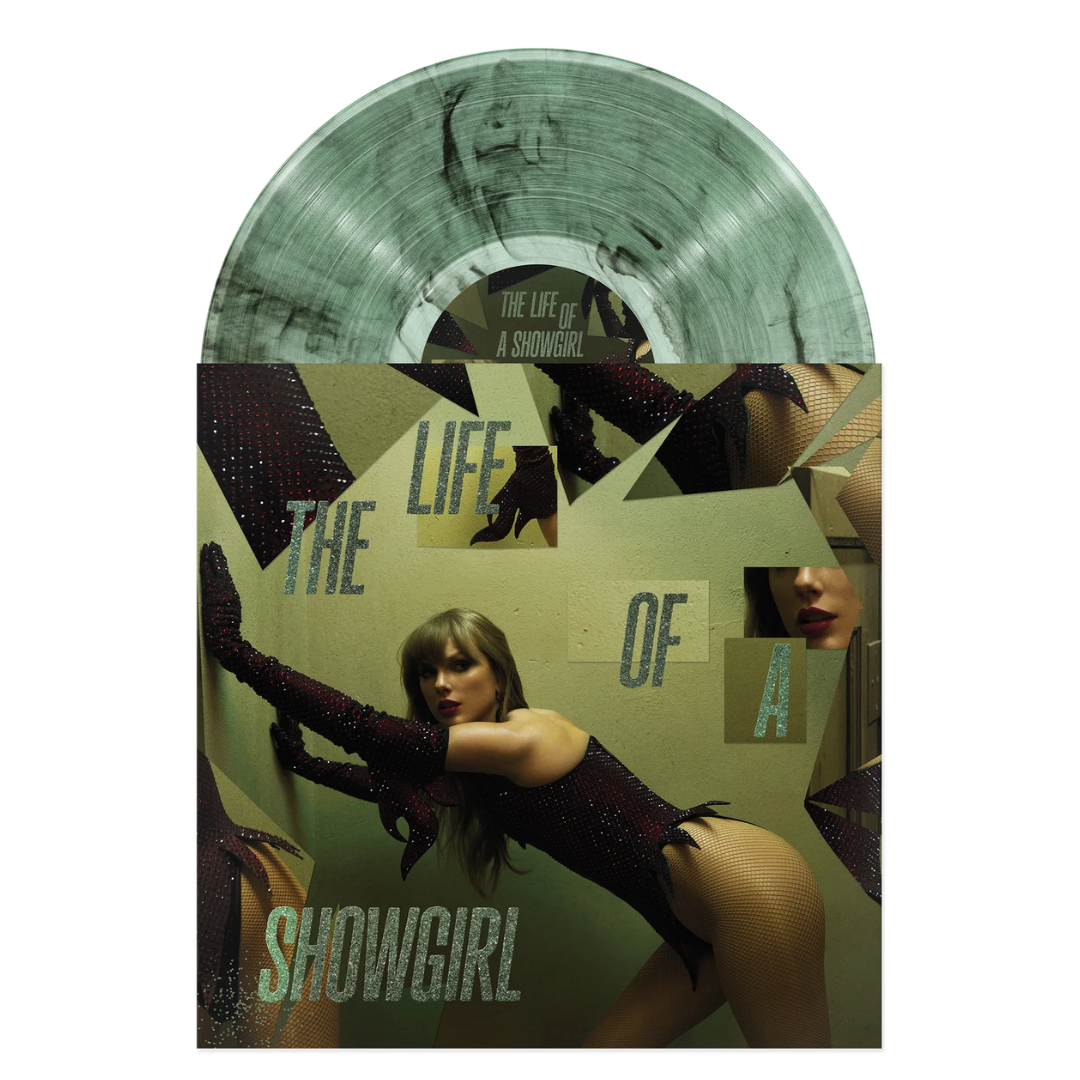 Taylor Swift - The Life of a Showgirl - Wintergreen & Onyx Marbled Vinyl
