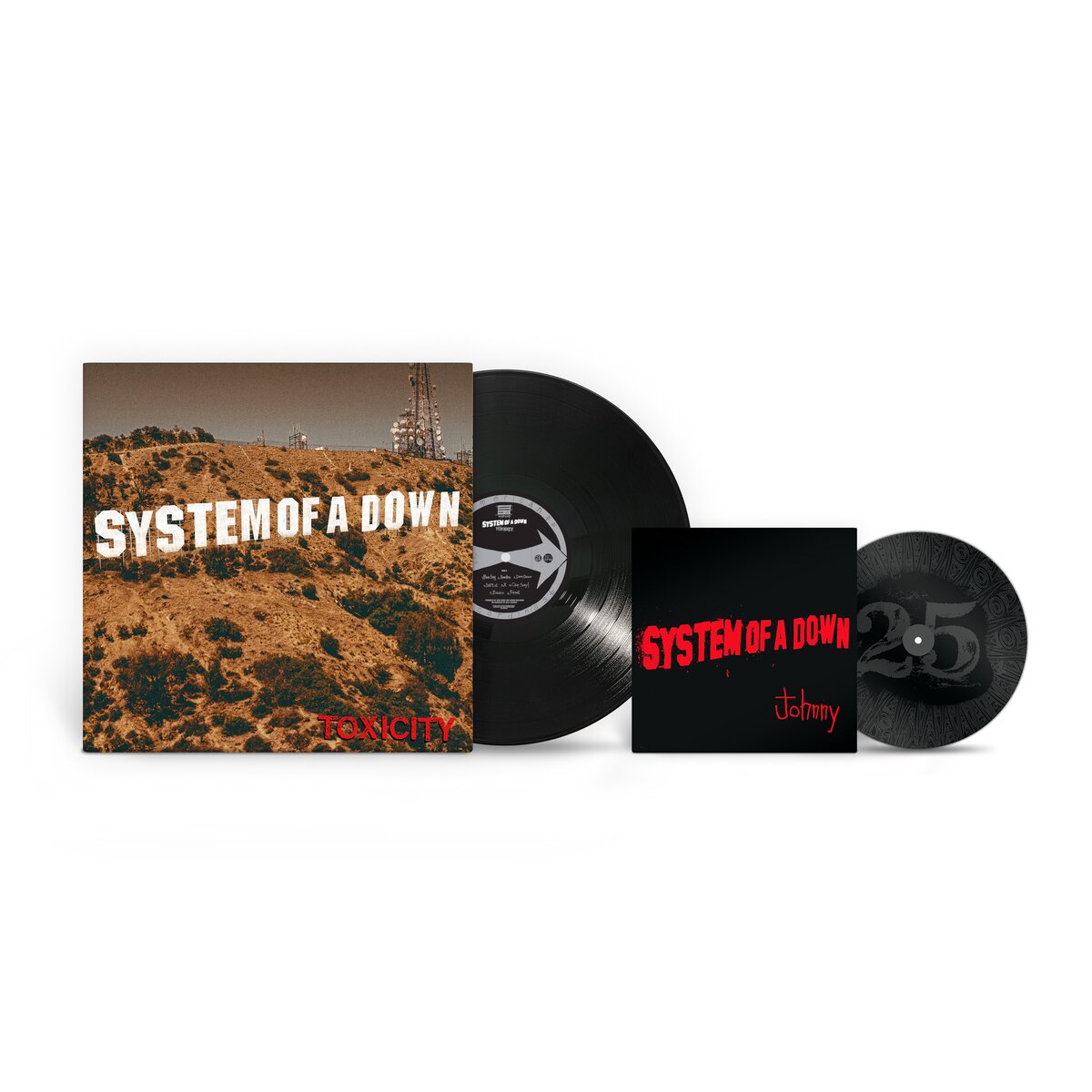 System Of A Down - Toxicity 25th Anniversary · Vinilo Negro LP + 7 pulgadas