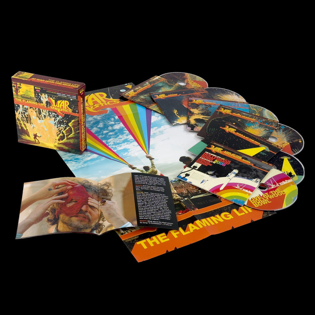 The Flaming Lips At War with the Mystics (20th Anniversary Deluxe) - caja o portada oficial con 6CD Deluxe Box visible